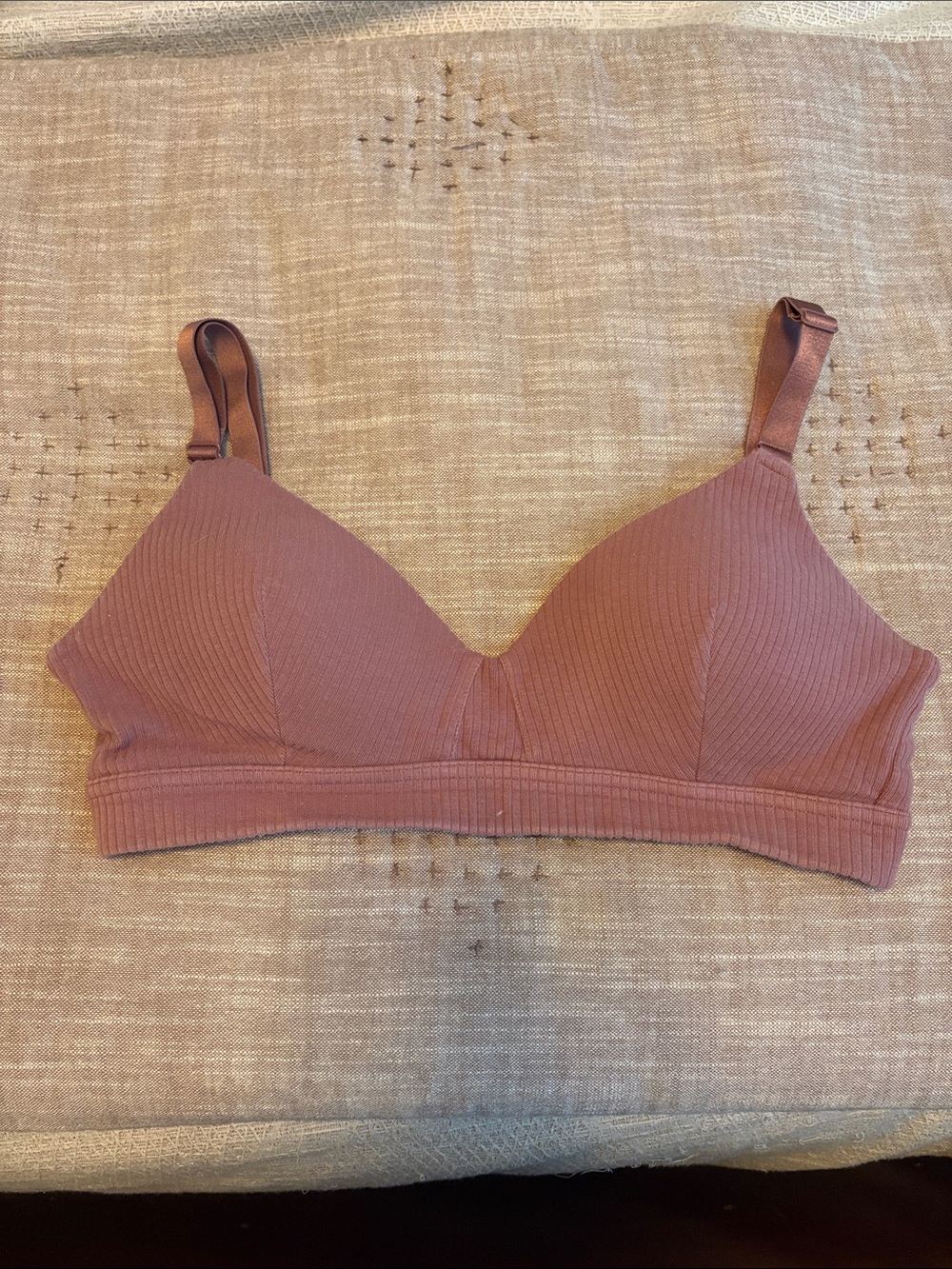 Wireless Seamless Kindred bravely Bra - mauve color